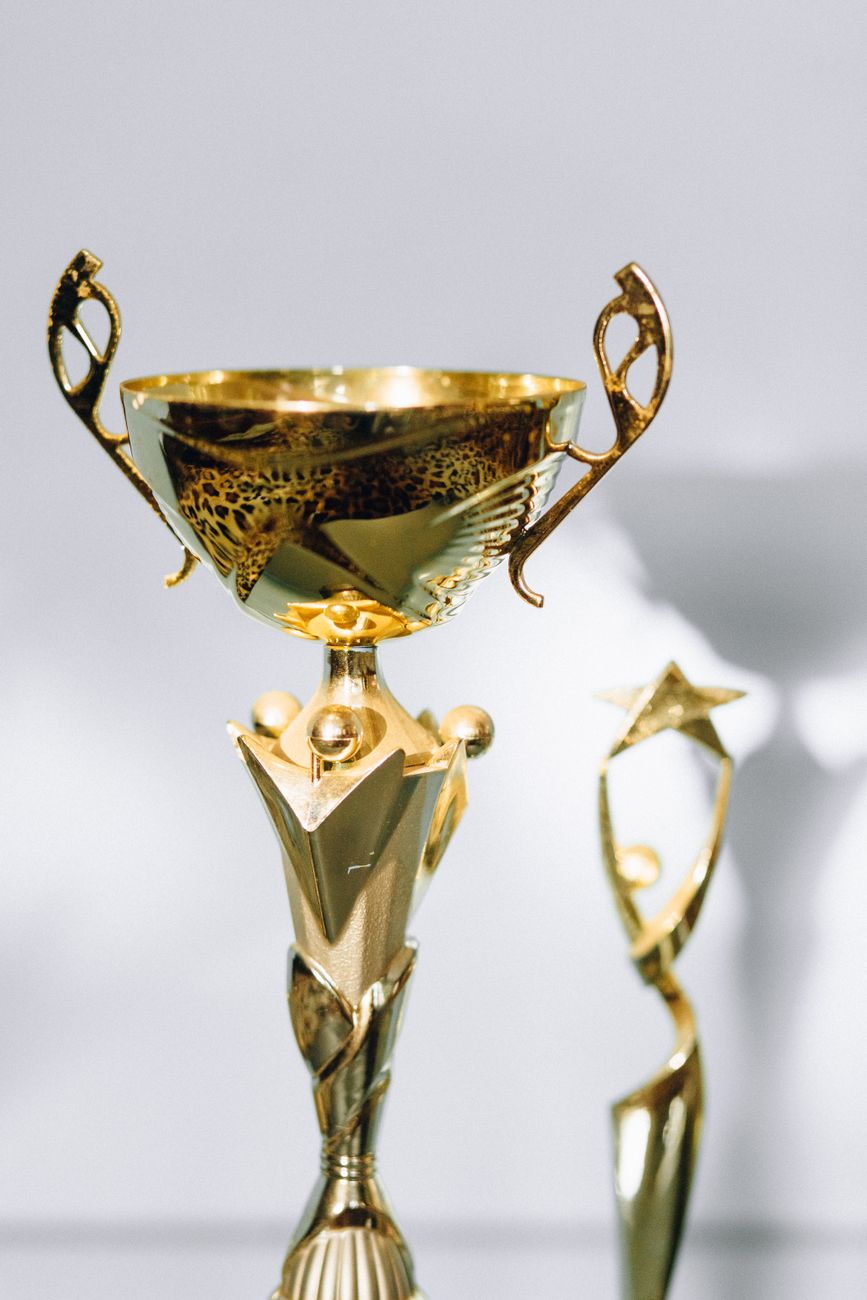 Gold trophy, representative of the South-South Awards trophy