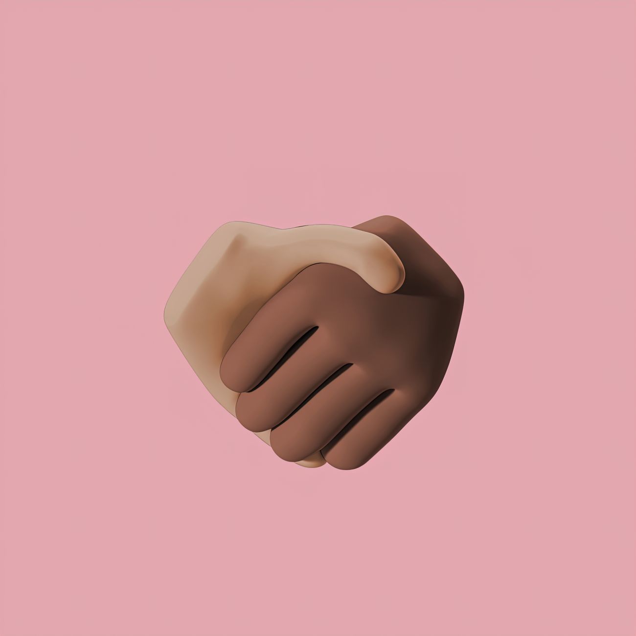 Illustration of a handshake, representing global partnership themes