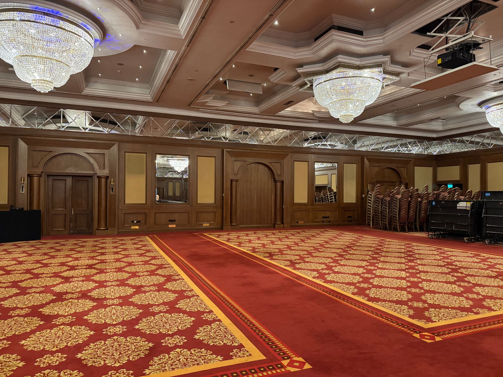 Elegant ballroom venue, representative of South-South Awards event spaces
